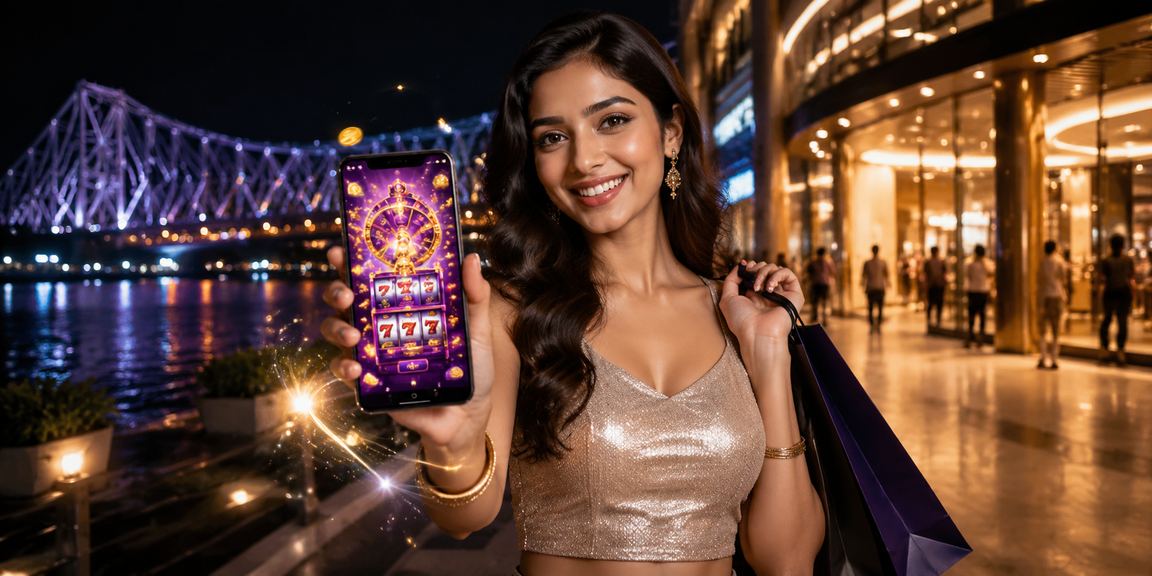 Cricket enthusiast placing mobile bet in Kolkata